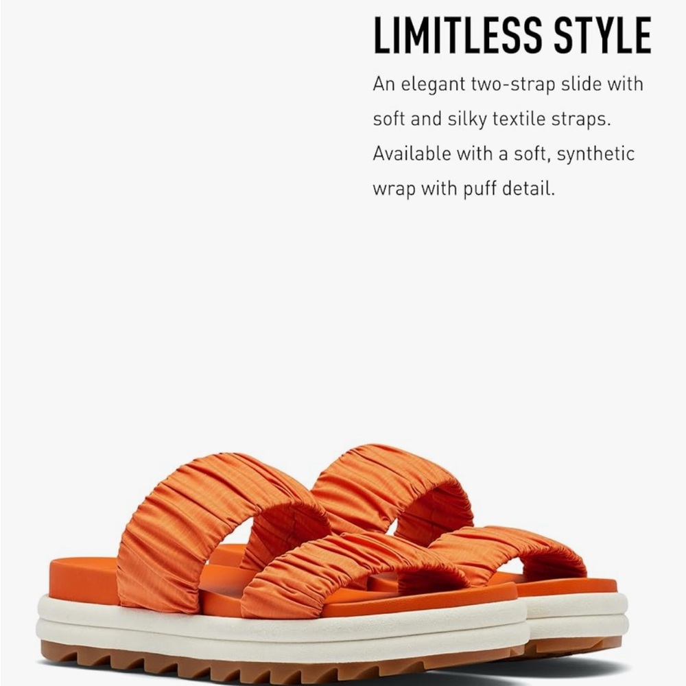 Sorel slide sandals, Size 9